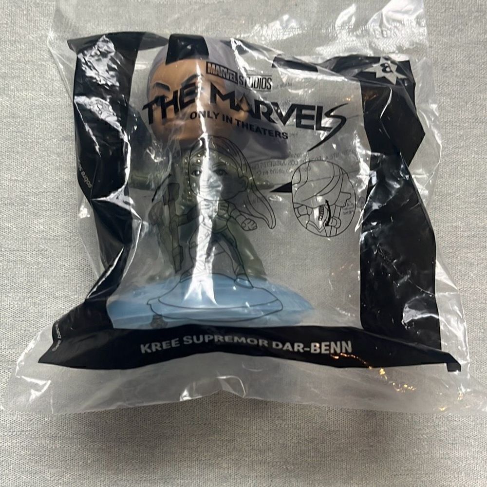 McDonald's The Marvels‎ Kree Supremor Dar-Benn #8 Happy Meal Toy NEW Sealed